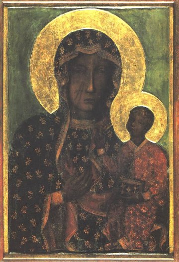 Gnadenbild der Schwarzen Madonna von Tschenstochau